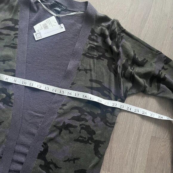 NWT Sanctuary Camo Pattern Long Cardigan - Picture 13 of 16